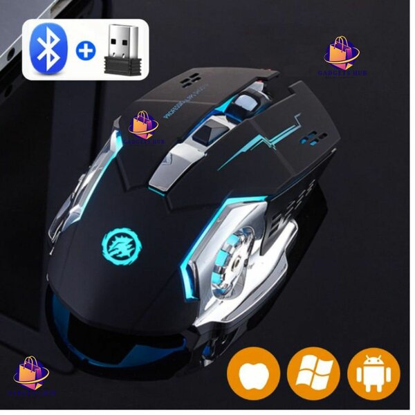 Souris Bluetooth Gamer LED