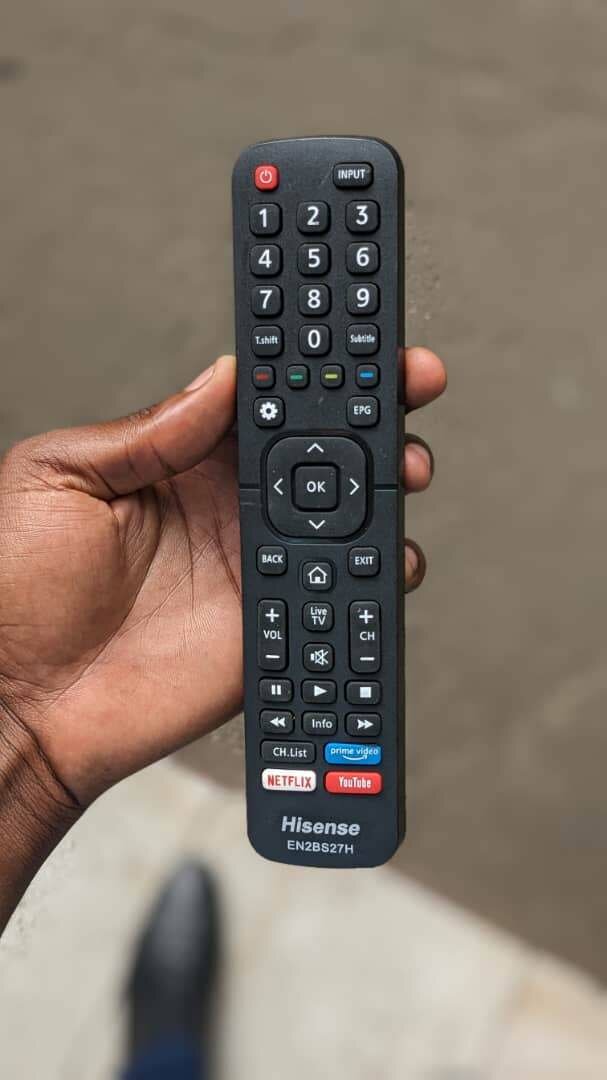 Hisense smart tv remote controls