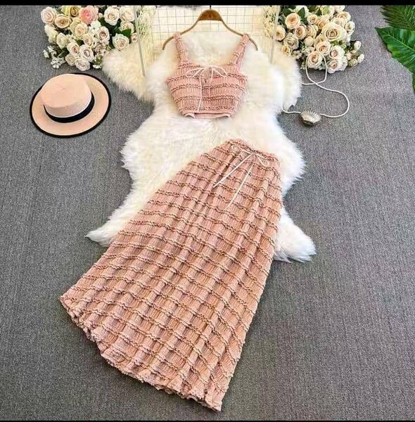 Ensemble jupe en 4  couleurs