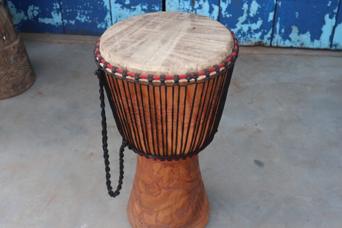 Traditional African Djembe Drum(Goat Skin)