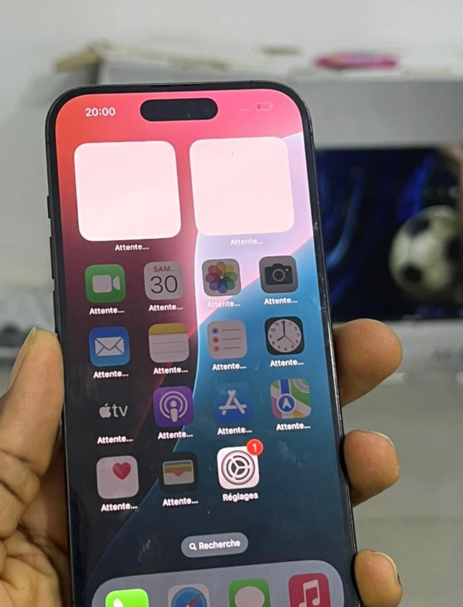 Smartphone iOS haut de gamme