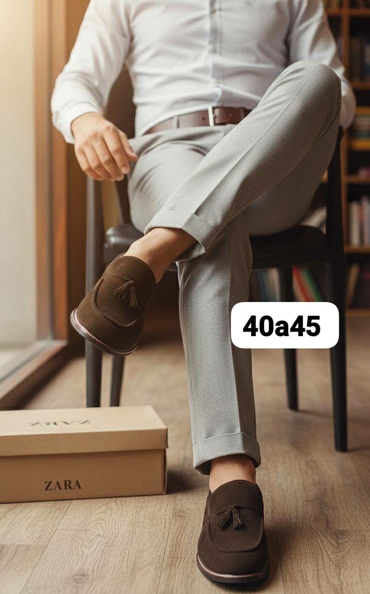 Mocassins élégants en cuir