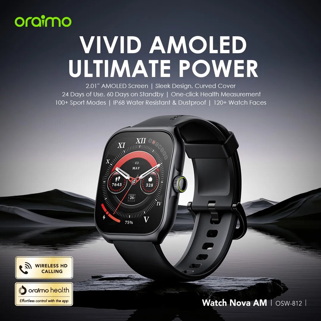 ORAIMO SMART WATCH ~ NOVA AM