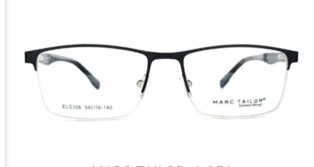Eye glasses for men, MARC TAILOR els356