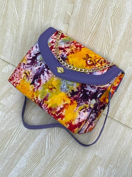 Sacs à main en cuir vibrant