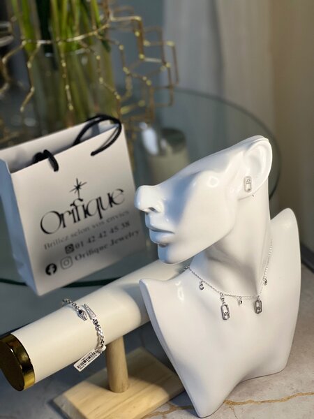 Ensemble chaîne bracelet