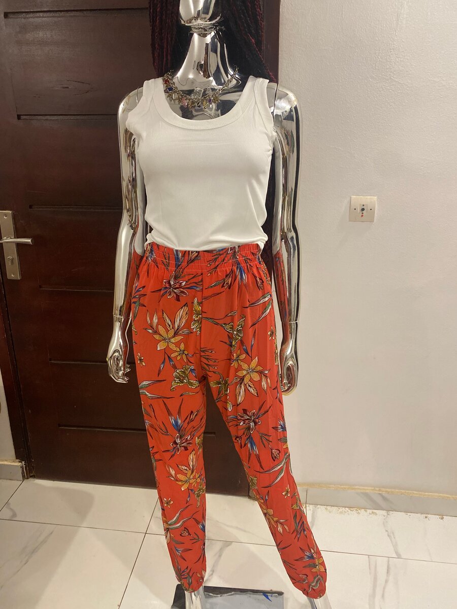 Ensemble Décontracté Floral Femme