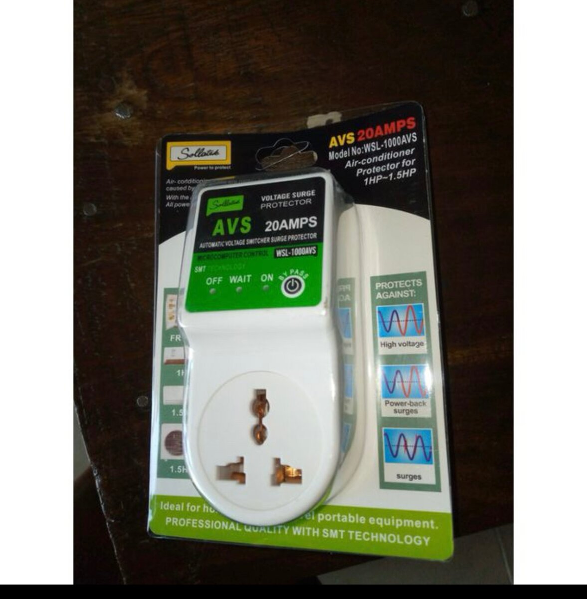 Commutateur de tension automatique Sollatek AVS30 3 Protecte