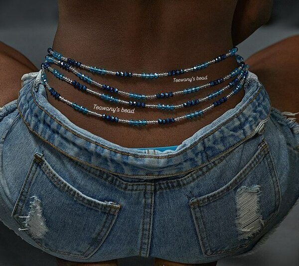 Colliers de perles africains