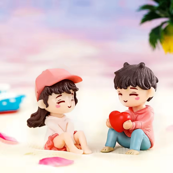 Mini Figurines mignonne couple