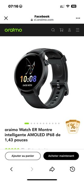 Oraimo Watch ER