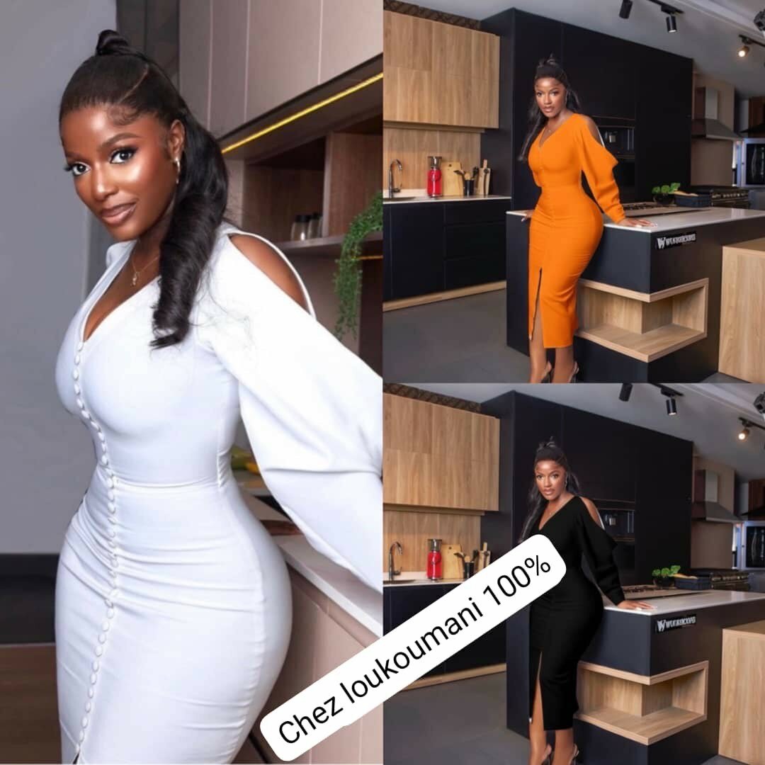 Jolie robe pour grande dame