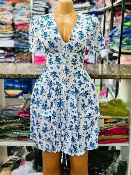 Robe d'été florale chic