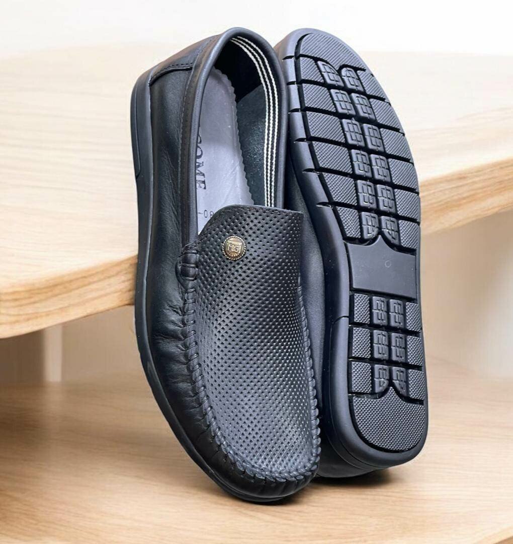 Mocassins en cuir pour hommes