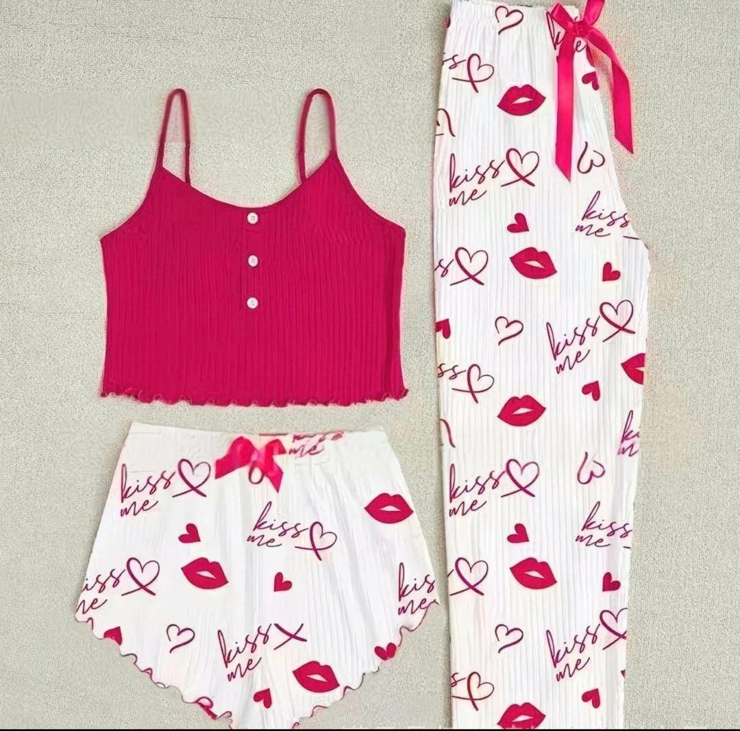 Ensemble de pyjama "Kiss Me" femme