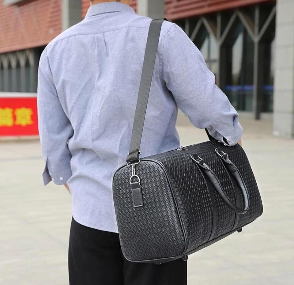 Sac de voyage en cuir élégant