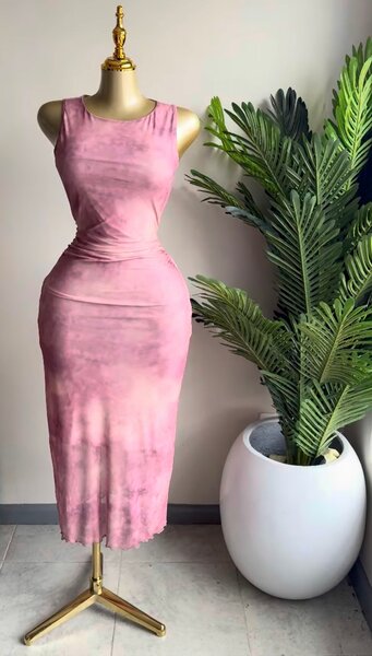Robe Midi Élégante Femme