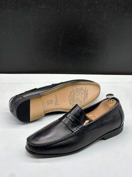 Mocassins en cuir