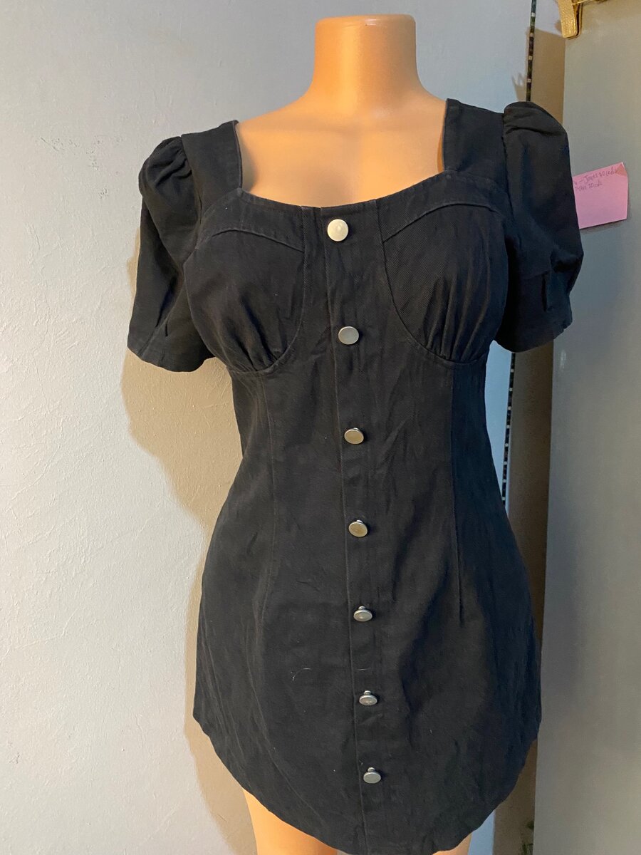 Jeans black dress