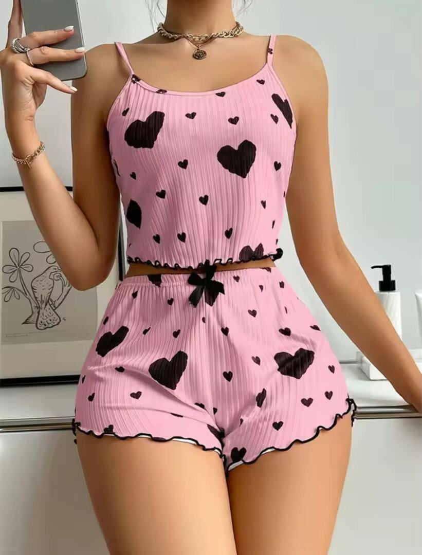 Pyjama Femme à Cœur Confort