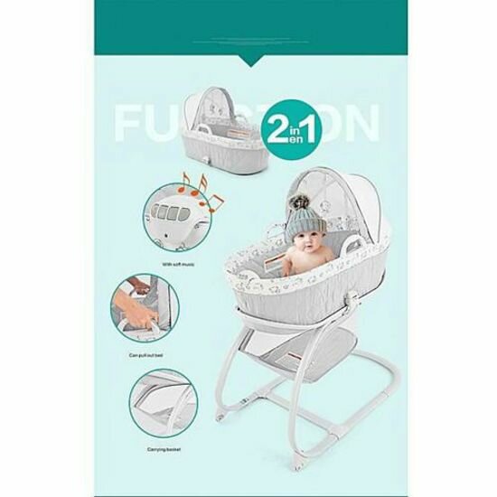 Couffin berceau musical pour bébé