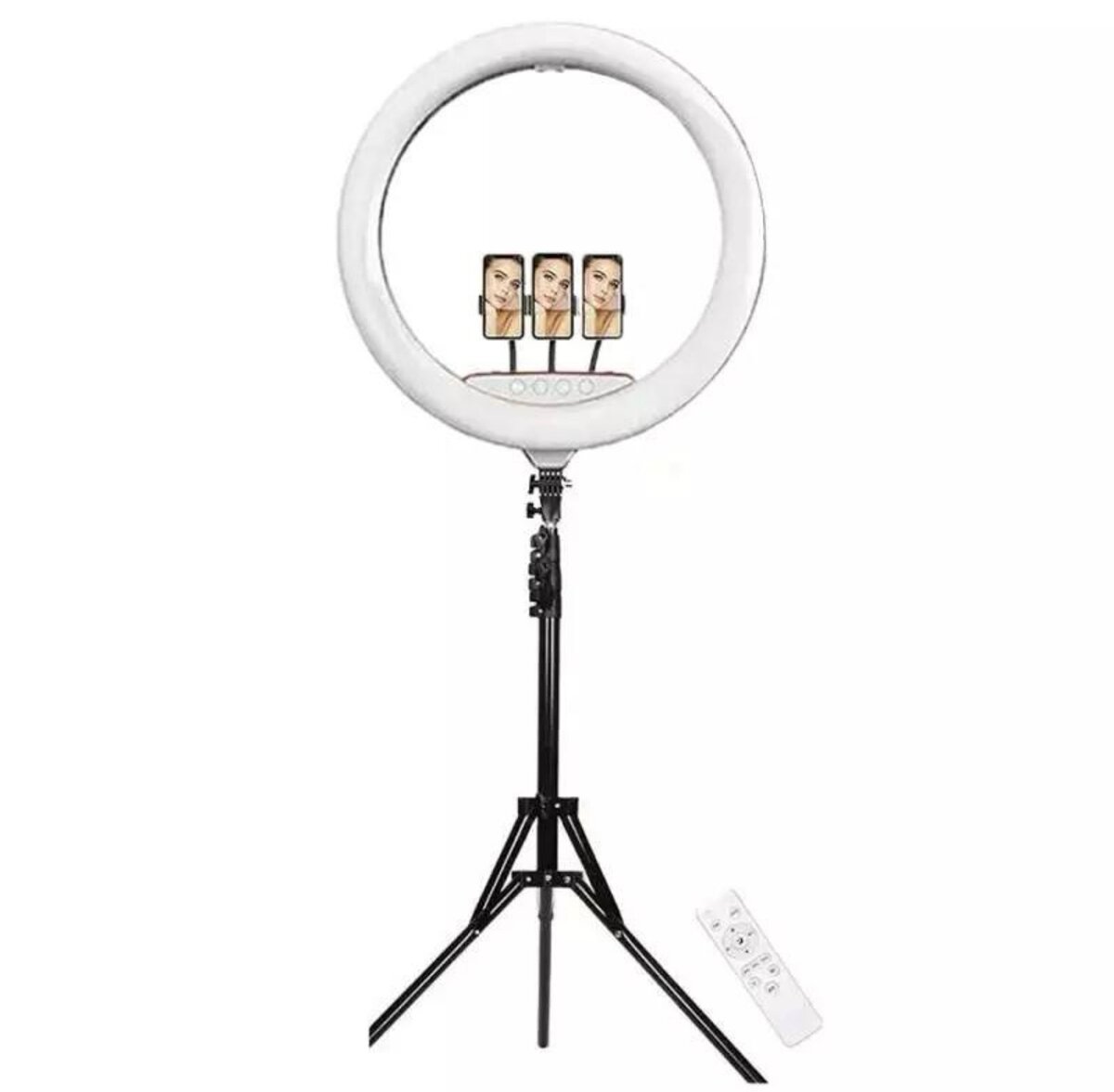 Anneau lumineux à LED de 22 pouces avec trépied