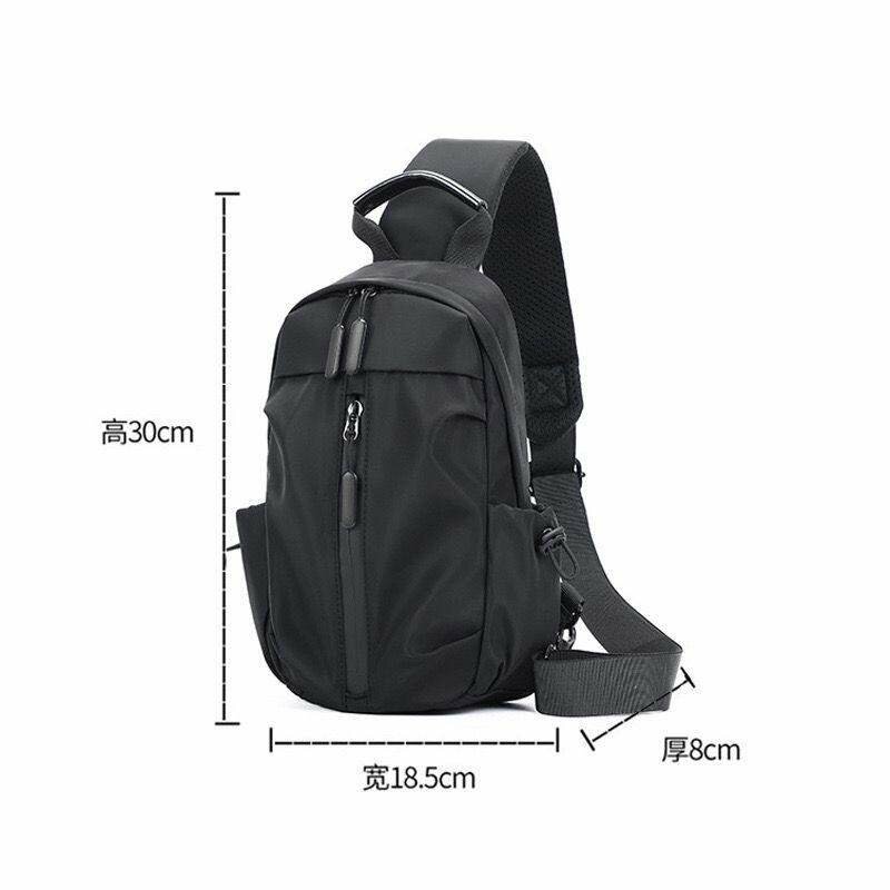 Sling multipurpose crossbody shoulder travel hiking bag