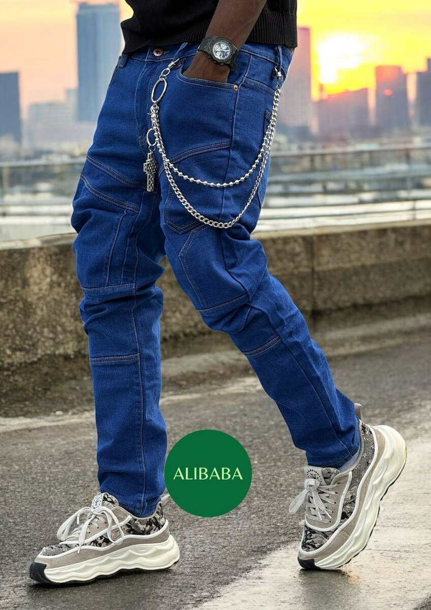 Jeans Décontractés Homme