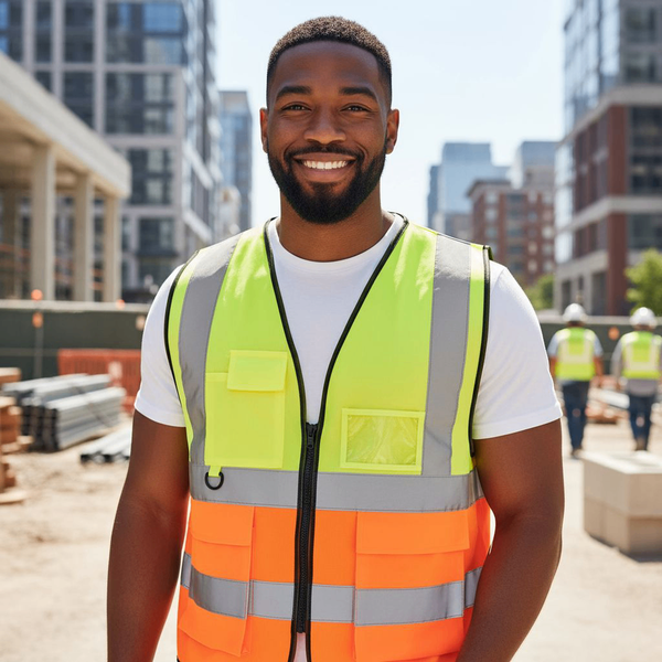 Gilet de sécurité haute visibilité