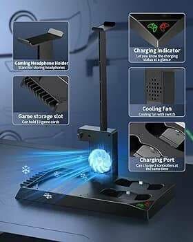 Station de charge Xbox avec support
