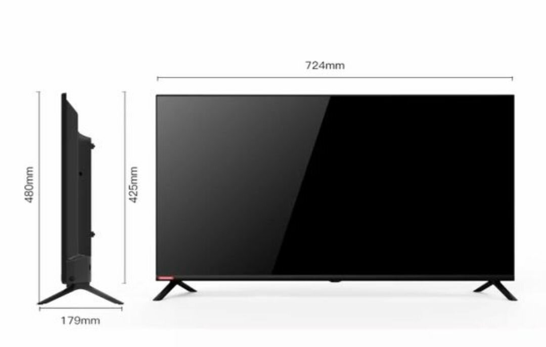 CHANGHONG 32G7N 32 Inch Frameless 1366*768p Full HD Digital