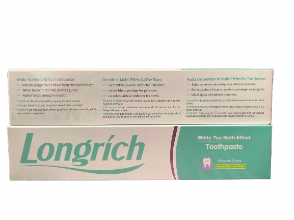 Pâte dentifrice LONGRICH