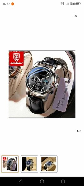 Montre Chronographe Élégante