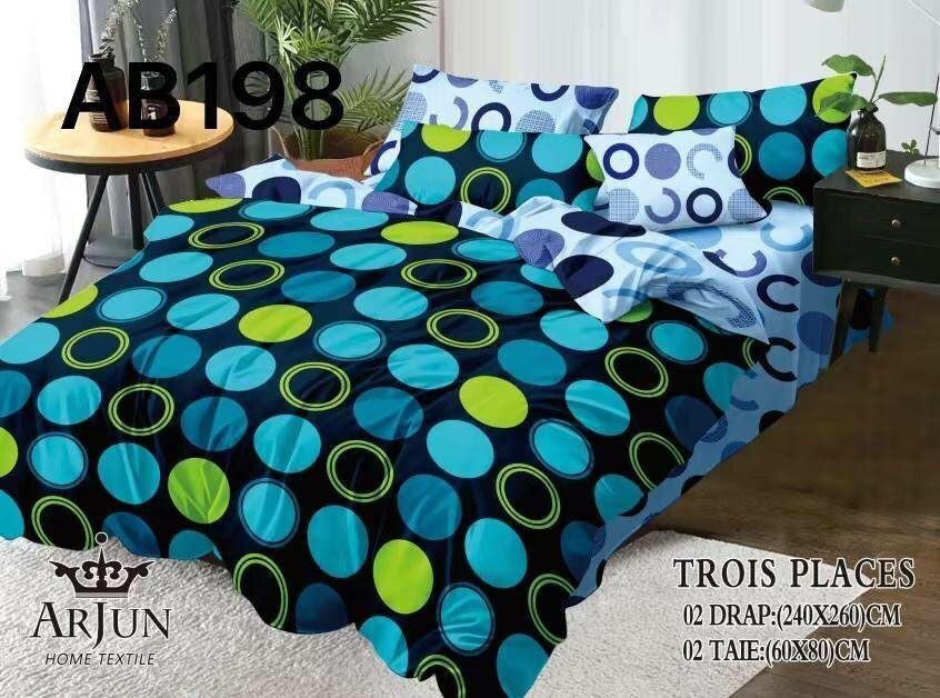 2 draps 2 taies d'oreillers