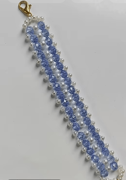 Crystal beaded bracelets