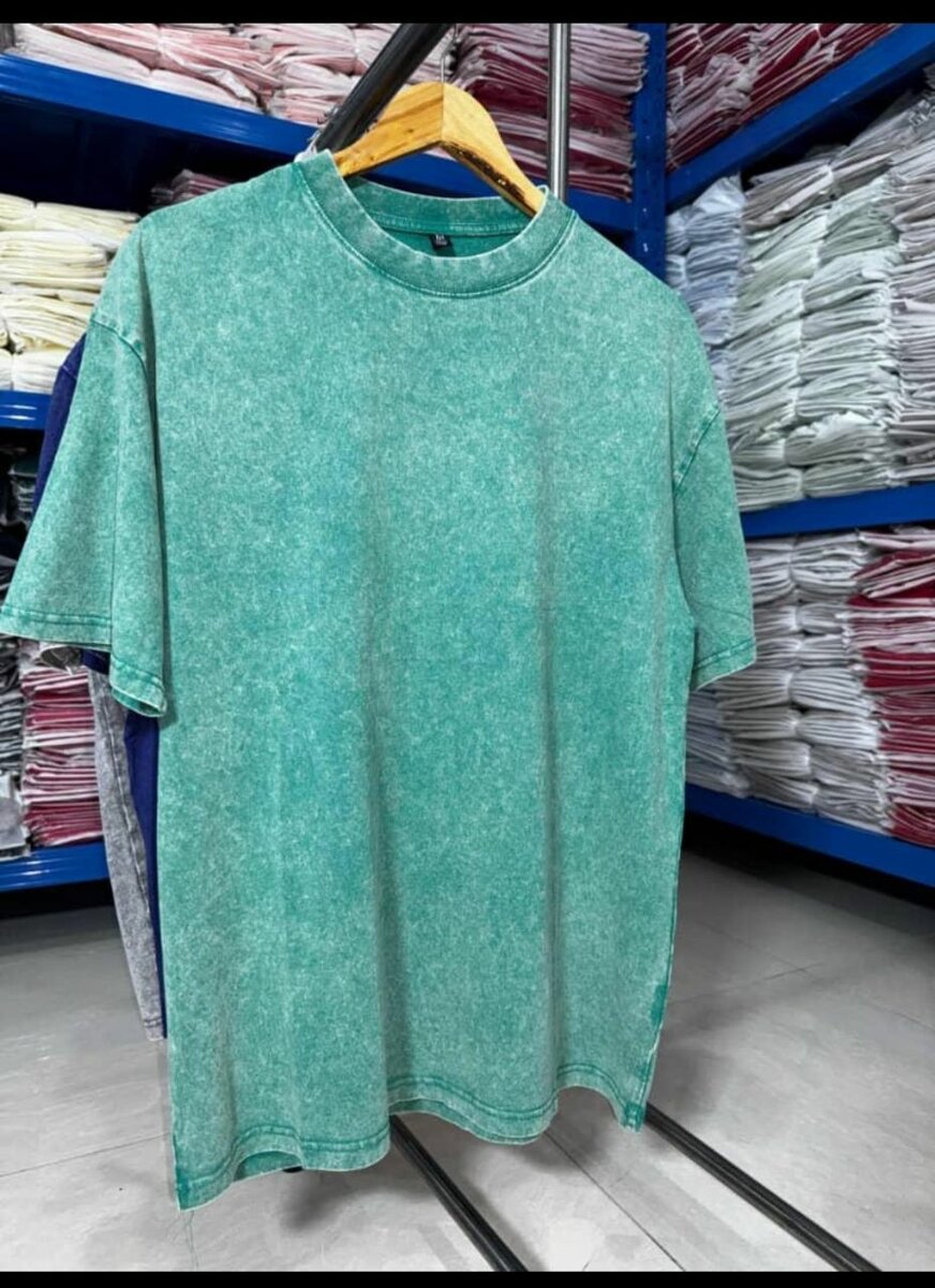 T-shirt unisexe effet délavé