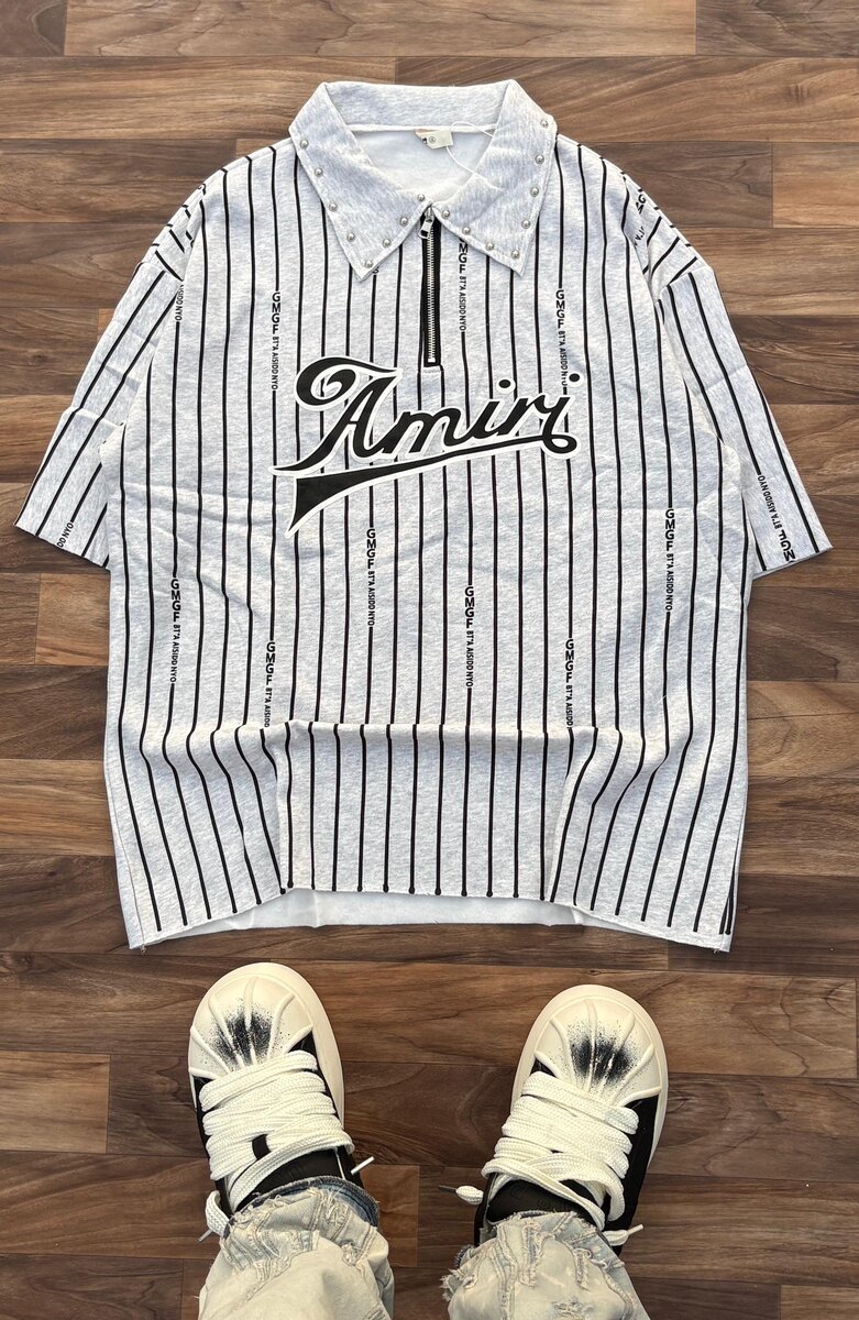 Polo à rayures tendance