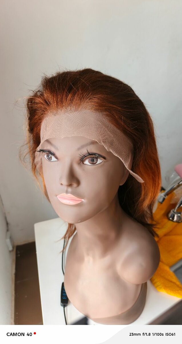 Perruque frontal Human hair 16