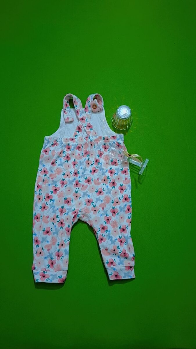 Ensemble Bébé Fleurs 3-6 Mois