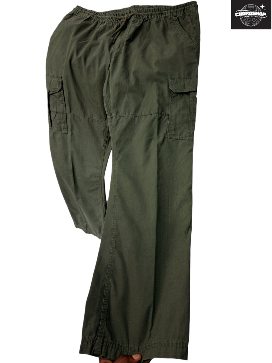 Pantalons Cargo Homme Vert