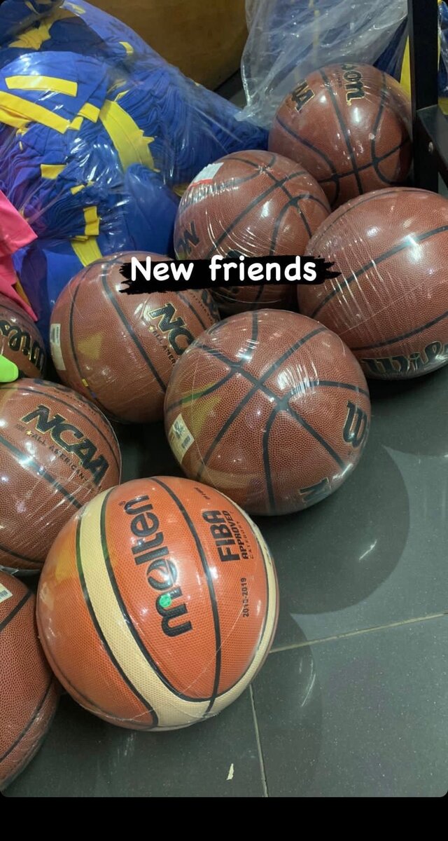 Basketballs available