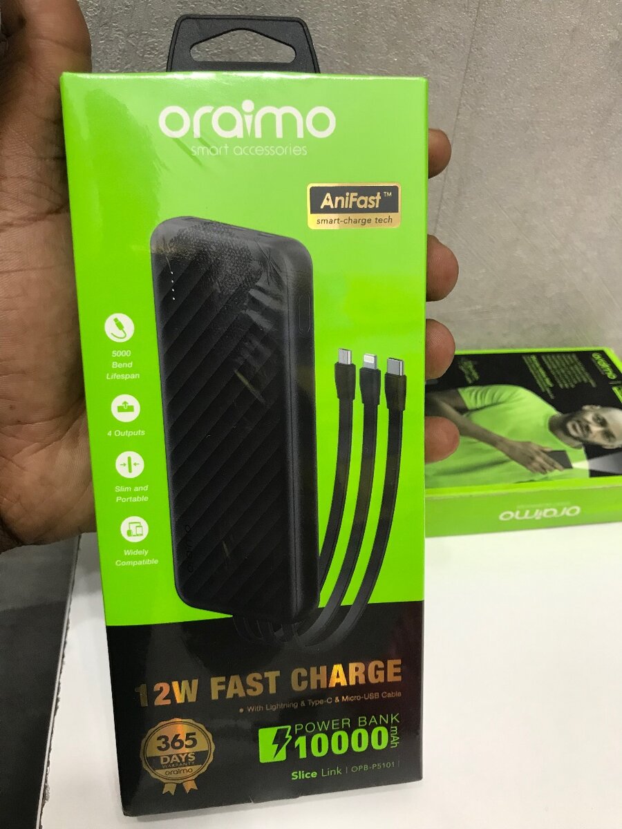 Oraimo powerbanks