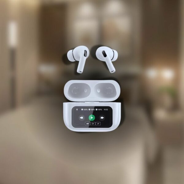 Wireless Earbuds with Display