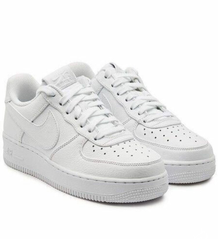 Baskets blanches en cuir