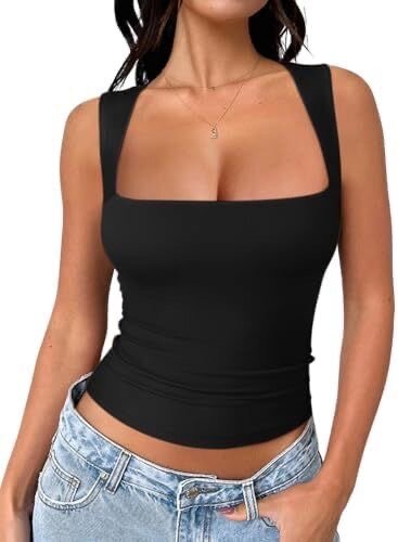 Débardeur Femme Élégant Noir