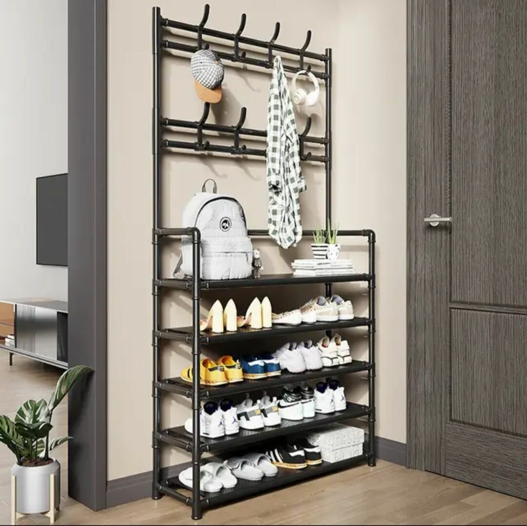 SHOE RACK AND COAT RACK