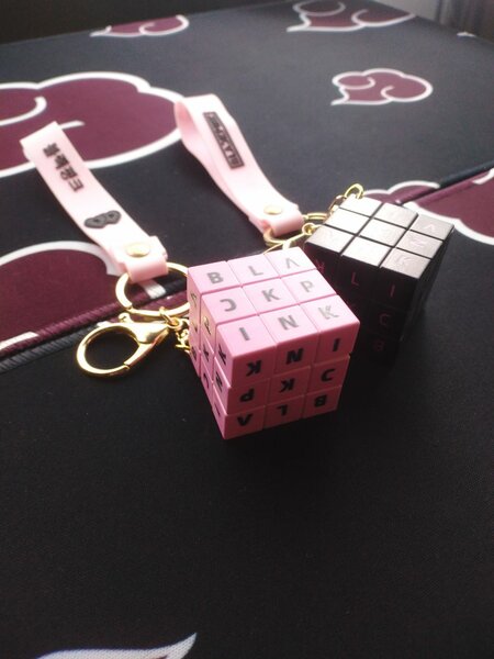 Blackpink Kpop Rubik's cube Keychain