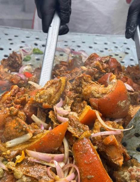 Porc Africain Braisé + Attieke