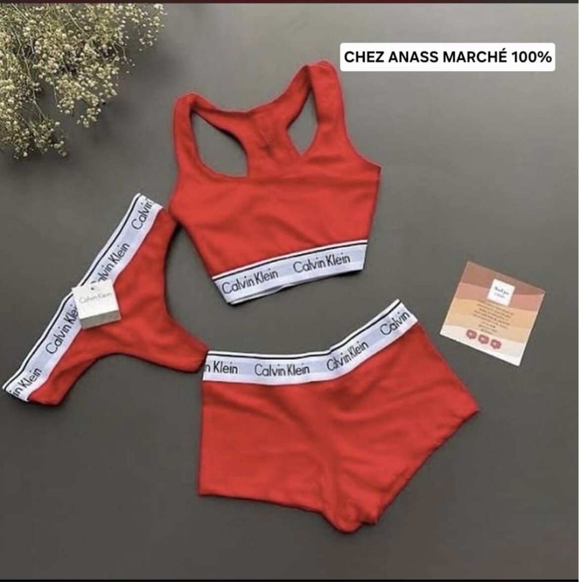 Ensemble soutif et culotte Calvin Klein