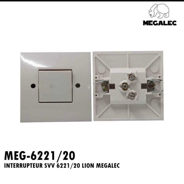 Interrupteur mural Megalec